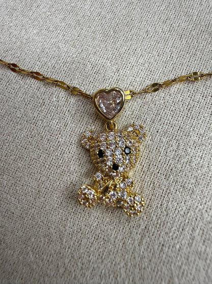 Gold Sparkle Bear