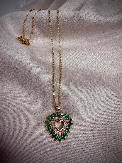 Heart Bloom Green