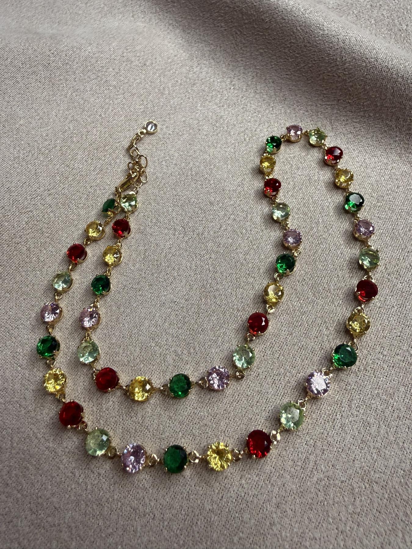 Candy Gem Necklace