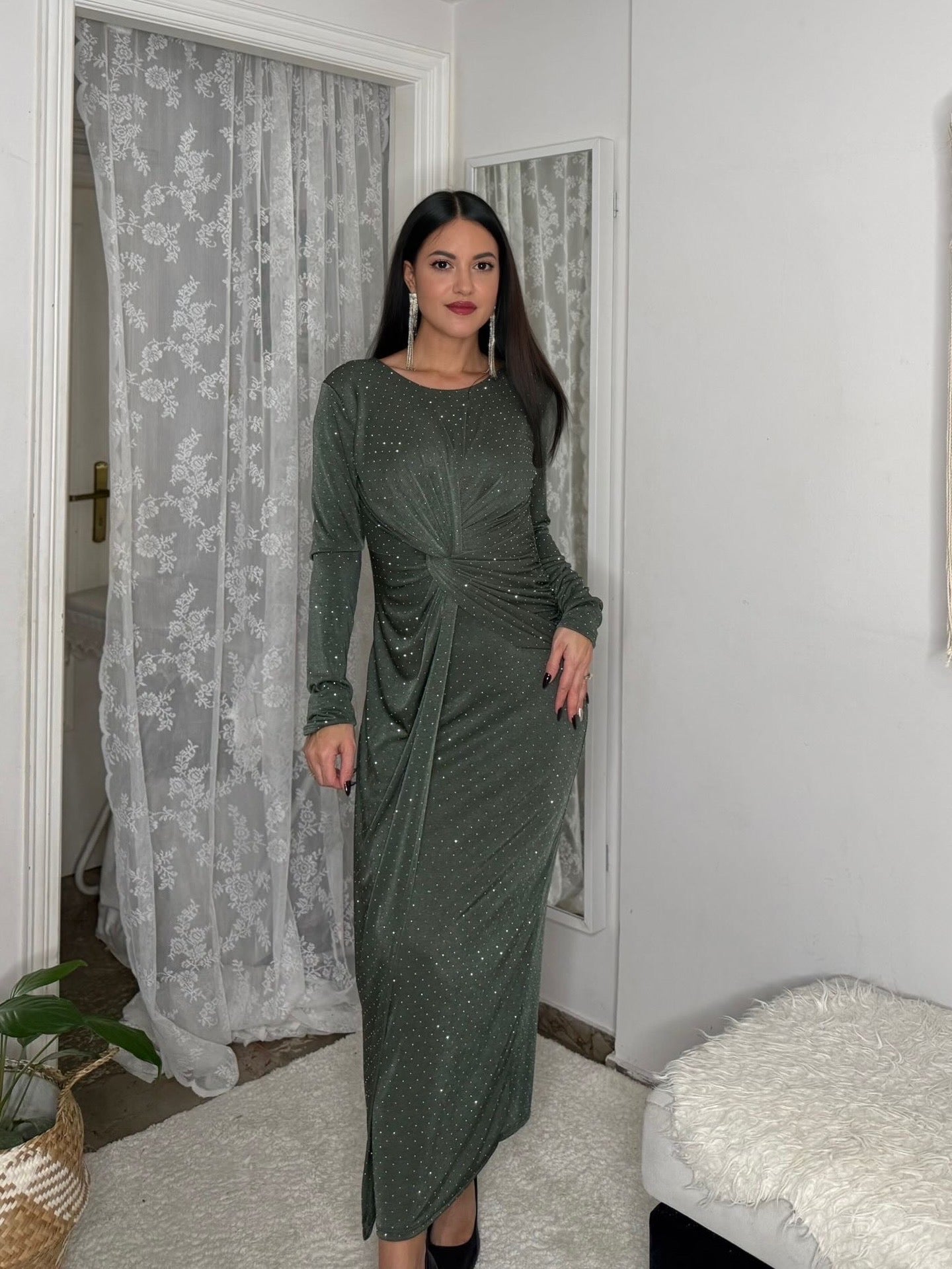 Lunaria Dress χακί