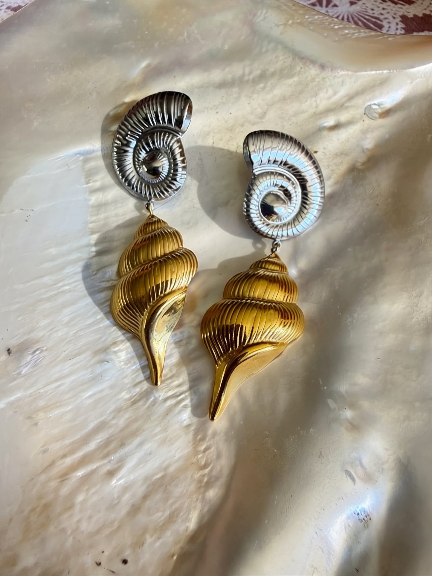 Nautilus Earrings