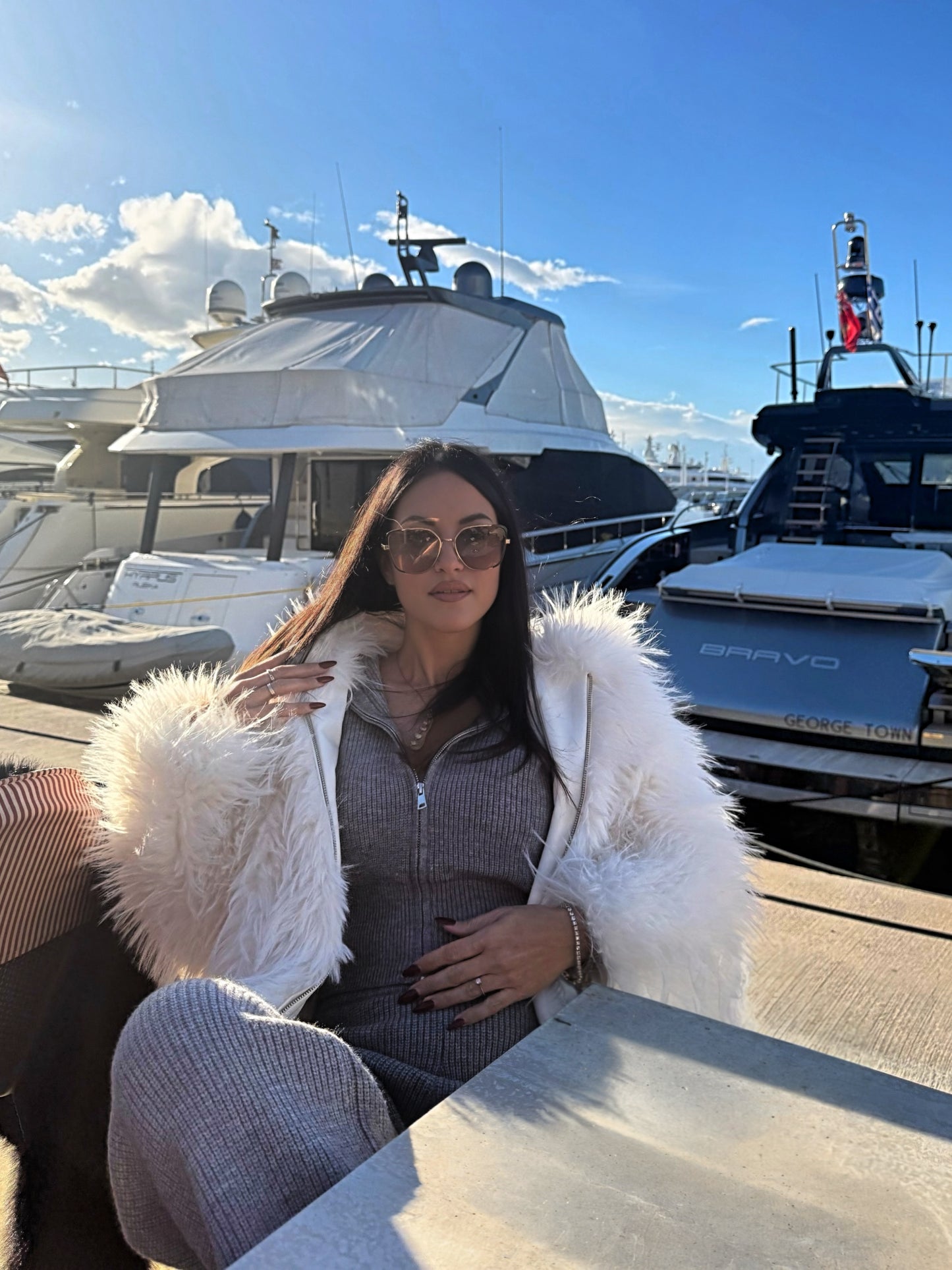 Isabella Πλεκτό σετ Γκρι